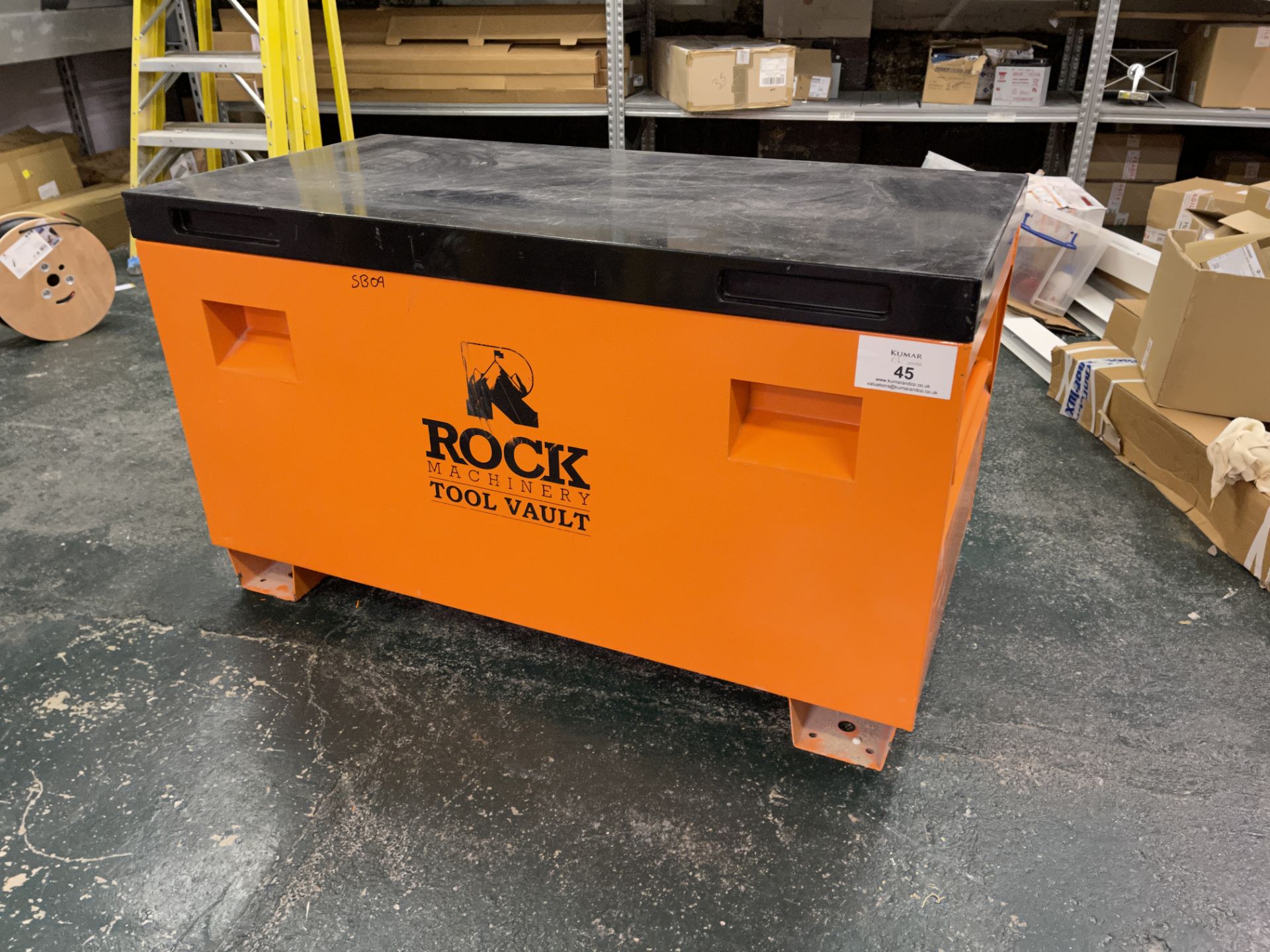 Rock Machinery Tool Vault Site Box