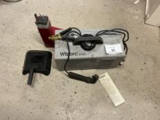 WIZARC 180 Electric Arc Welder. 240V with 1 x Box of Trualloy.80 Welding Rods and Face Shield.