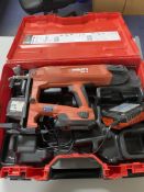 Hilti BX3-ME Cordless Fastening Tool in Carry Case with 2: Batteries & 1: Charger, Model Year 09/