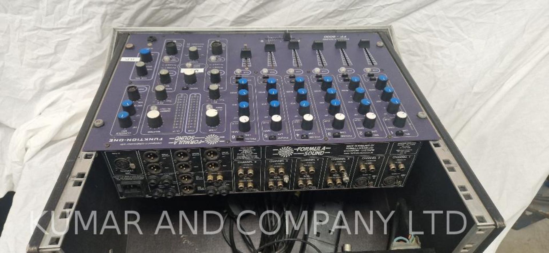 Formula sound FF - 6000 - Funktion 1 Mixer. Ch2 mid eq knob stiff, CH1 input at -6db one legged? Ch4 - Image 3 of 6