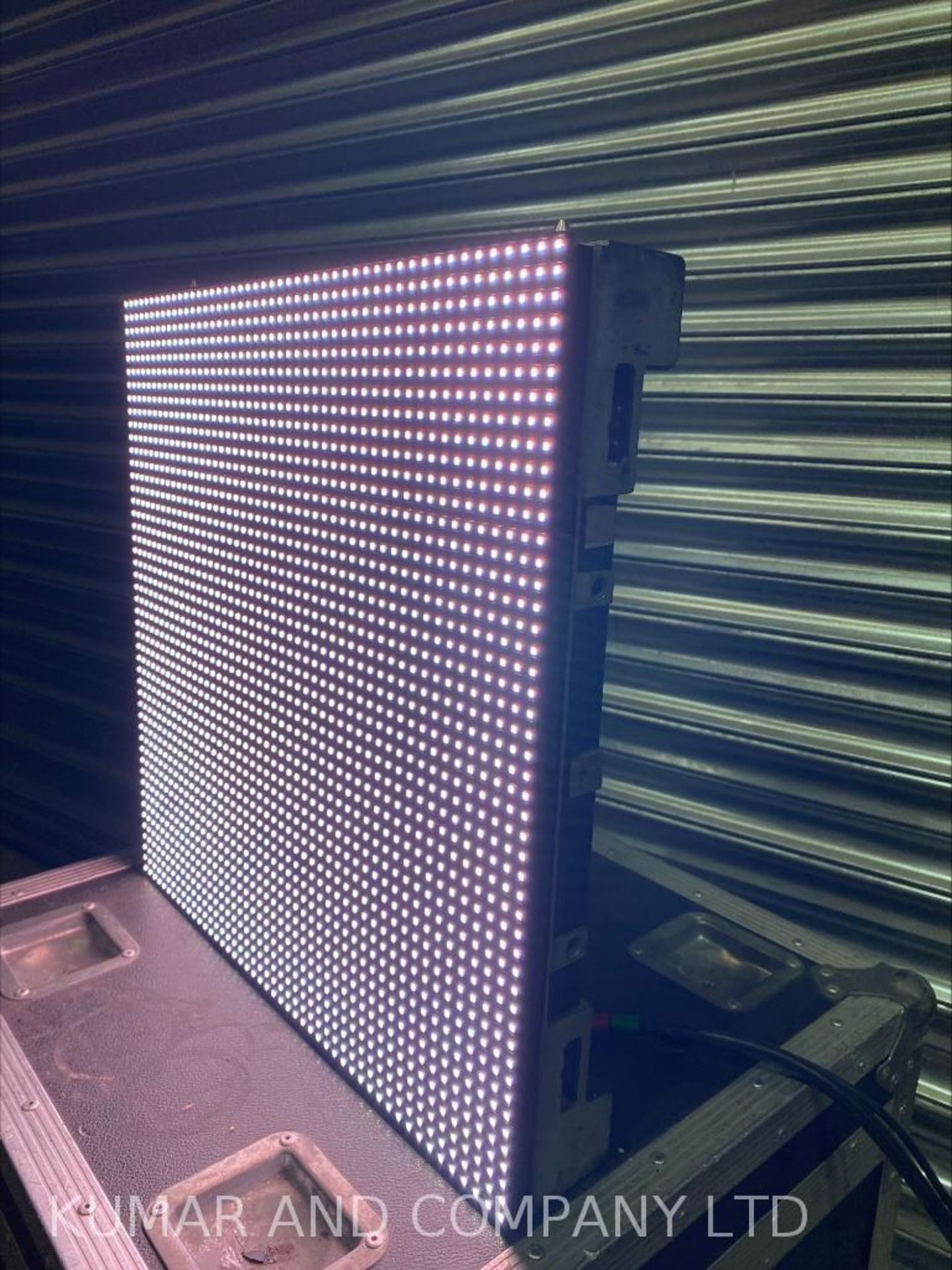 Infiled 10mm LED Screen 9 SQM    1 x Dolly Containing 36 x Infiled 10mm LED Panels 500mm x 500mm, 48 - Image 2 of 5