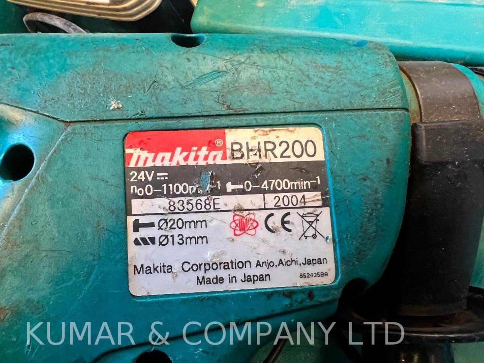 Makita BHR200 230v SDS Rotary Hammer Drill with Various Accessories in Case as Shown PLEASE NOTE: TH - Image 5 of 5