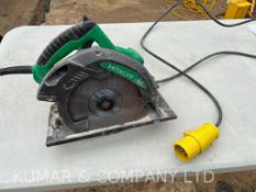 Hitachi C7SB2 1670W 185mm 110v Circular Saw, Serial No: C270299 PLEASE NOTE: THIS LOT IS LOCATED IN