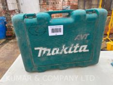 Makita HR4011C 110v Rotary Hammer Anti-Vibration Demolition Drill in Case with Various Attachments a