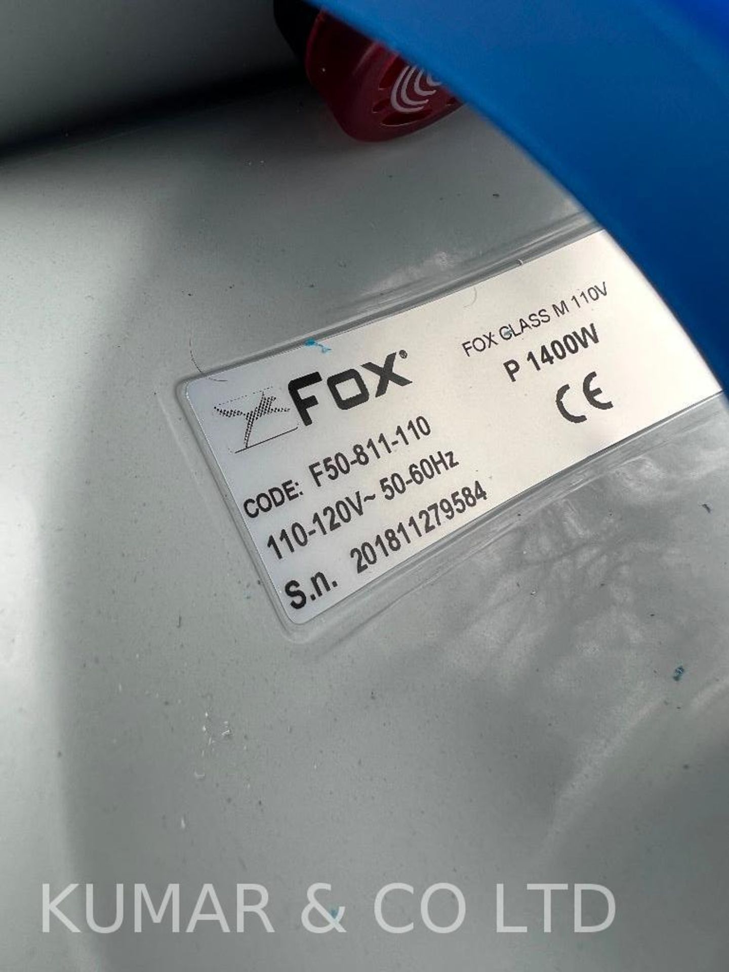 1x Boxed, Unused Fox F50-811-110 M Class Dust Extractor 110v. Please Note, This item is located in W - Image 5 of 6