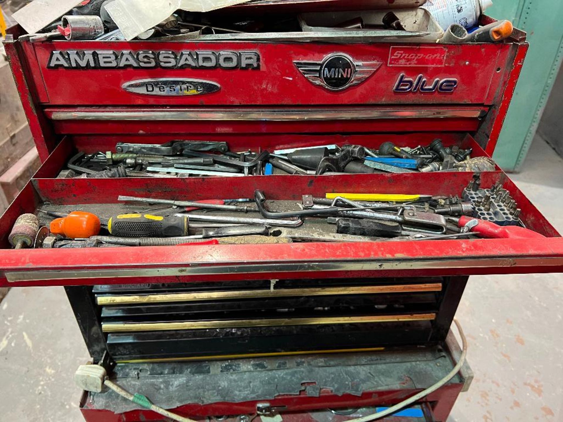 Mobile Tool Chest Comprising 3 Tool Boxes including contents as shown from Brands including Snap-On - Image 4 of 17