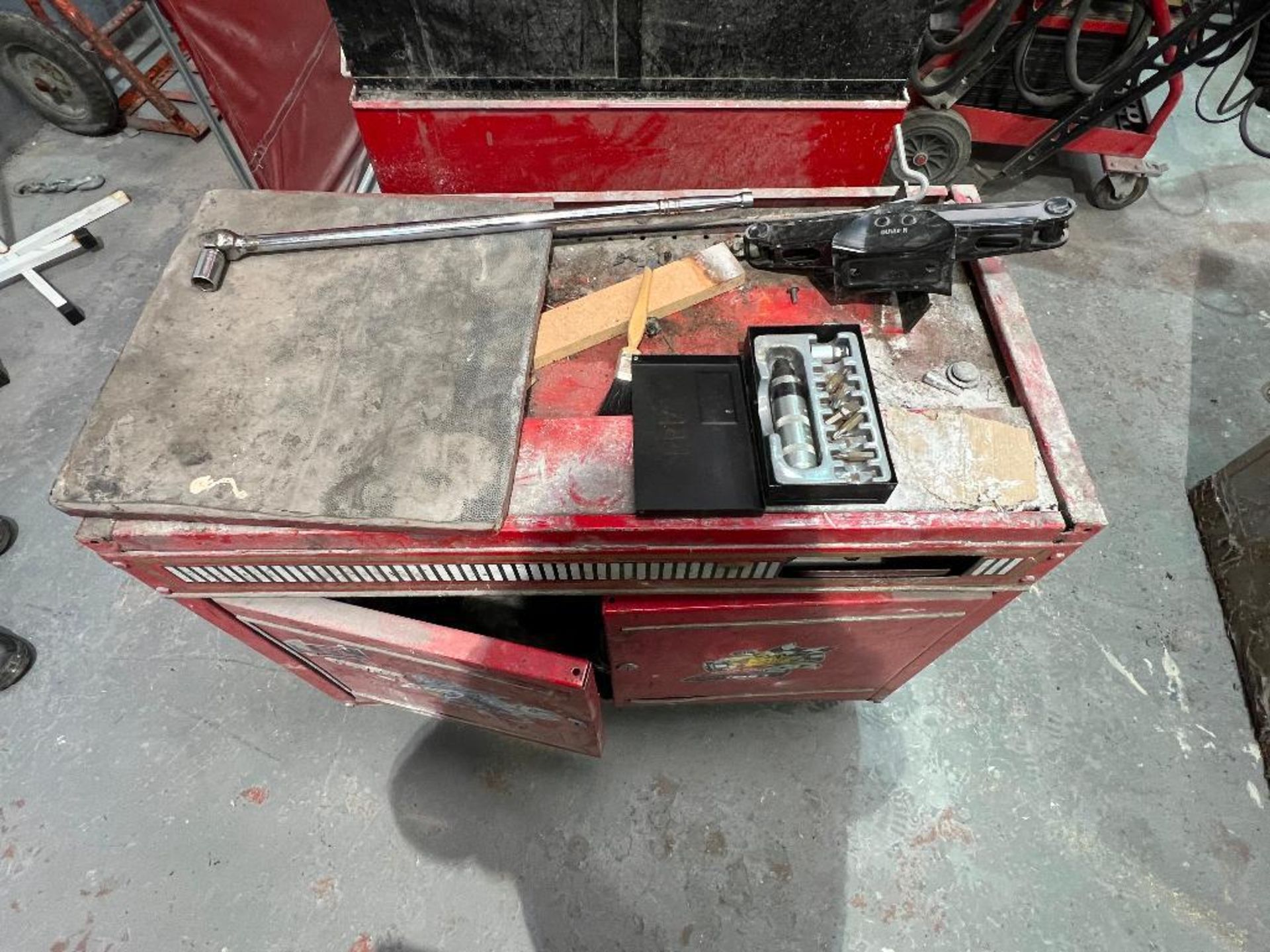 Mobile Tool Chest Comprising 3 Tool Boxes including contents as shown from Brands including Snap-On - Image 15 of 17