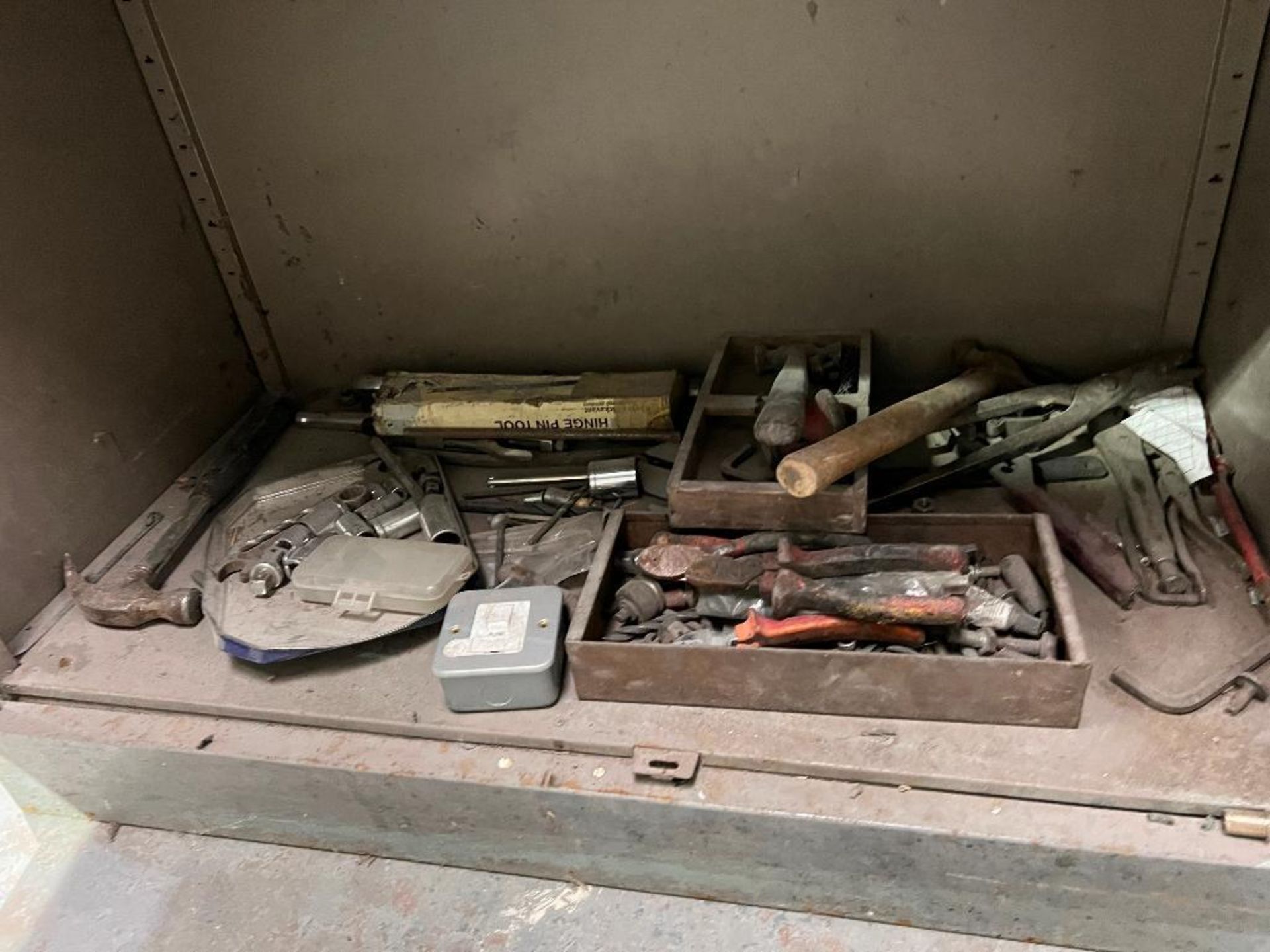 Metal Storage Chest and contents as shown - Image 3 of 4