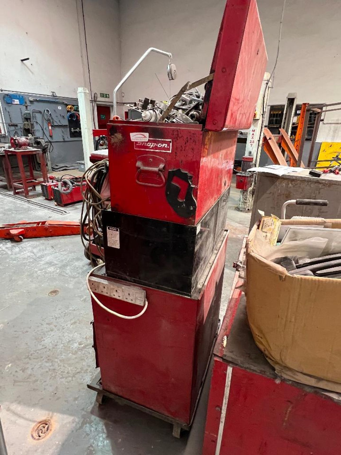 Mobile Tool Chest Comprising 3 Tool Boxes including contents as shown from Brands including Snap-On - Image 13 of 17