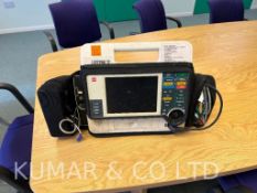 Medtronic Physio-Control Lifepak 12 3D Biphasic Defibrillator/Monitor. Serial No: 30789754. With Blo