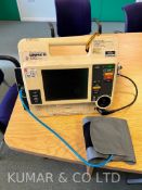 Medtronic Physio-Control Lifepak 12 3D Biphasic Defibrillator/Monitor. Serial No: 13226778. With Blo