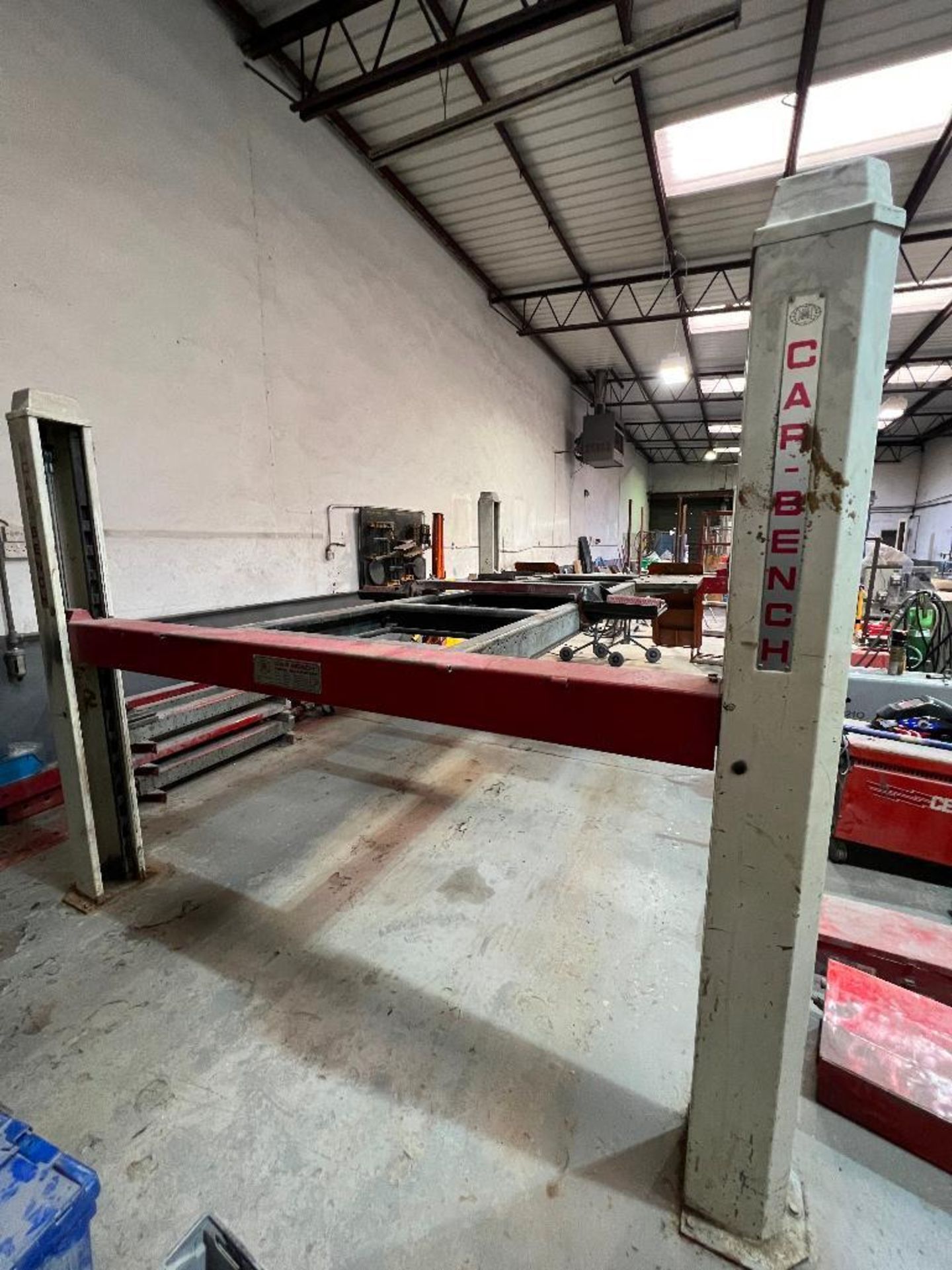 Car Bench Ponte Sollevatore 2.5 Tonne 4 Post Hydraulic Vehicle Lift System for Body Work Repairs, in - Image 22 of 22