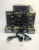 9x R50 clip lights (black) Condition: Ex-Hire Lots located in Bristol for collection. Delivery