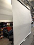 Electric Projector screen 4m x 3m Condition: Ex-Installation Removed from installation, controller