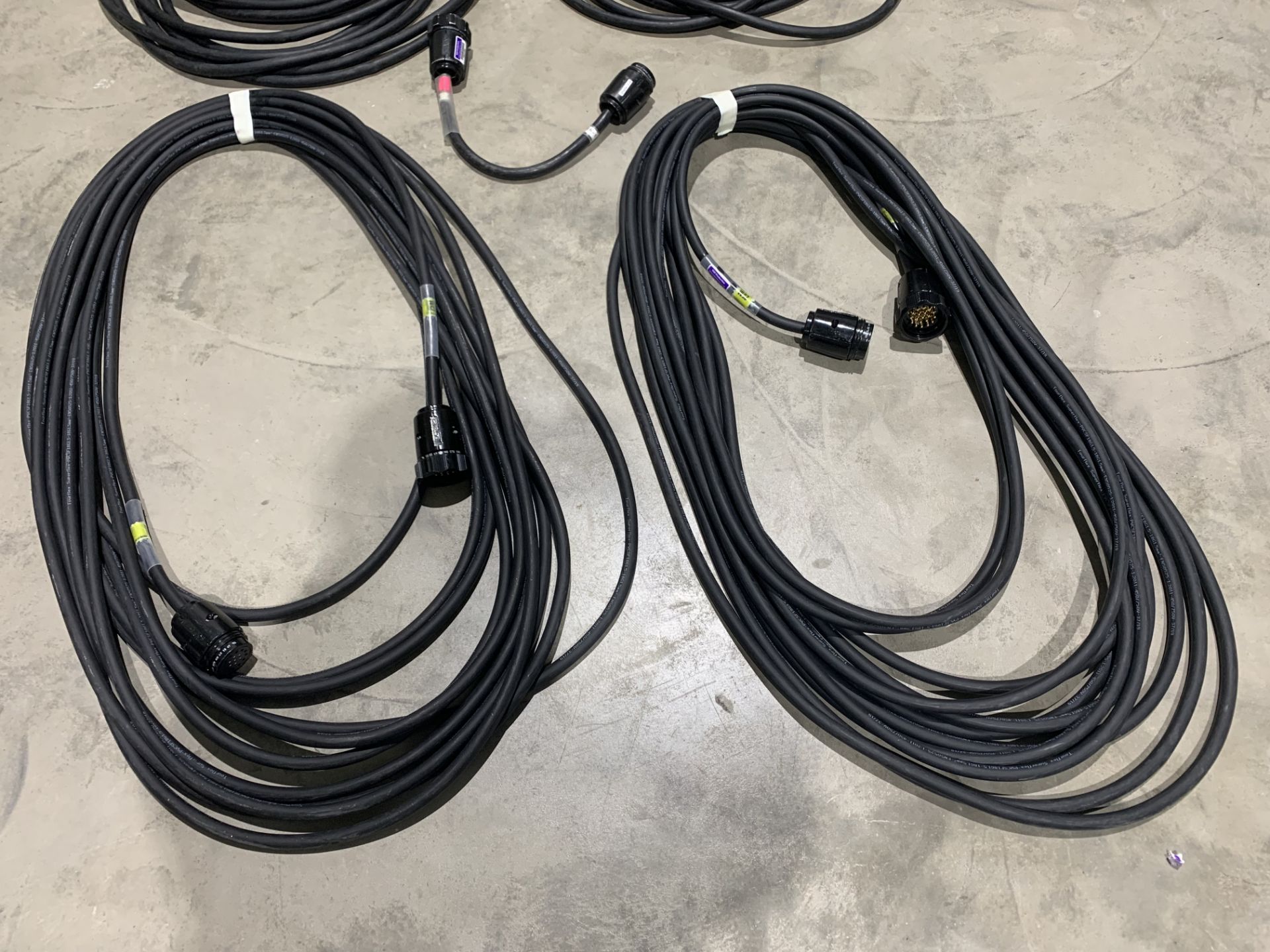 Socapex 19 Pin 1.5mm Cable Bundle (2 x 25m, 2 x 20m + Turnaround) Condition: Ex-Hire Socapex Cable - Image 2 of 4