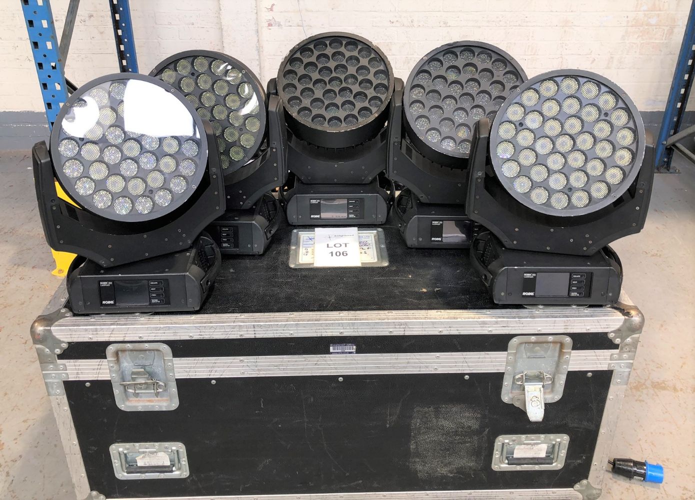 Assets previously employed by Enlightened Lighting Ltd, consistently maintained equipment now surplus to their ongoing business requirements.