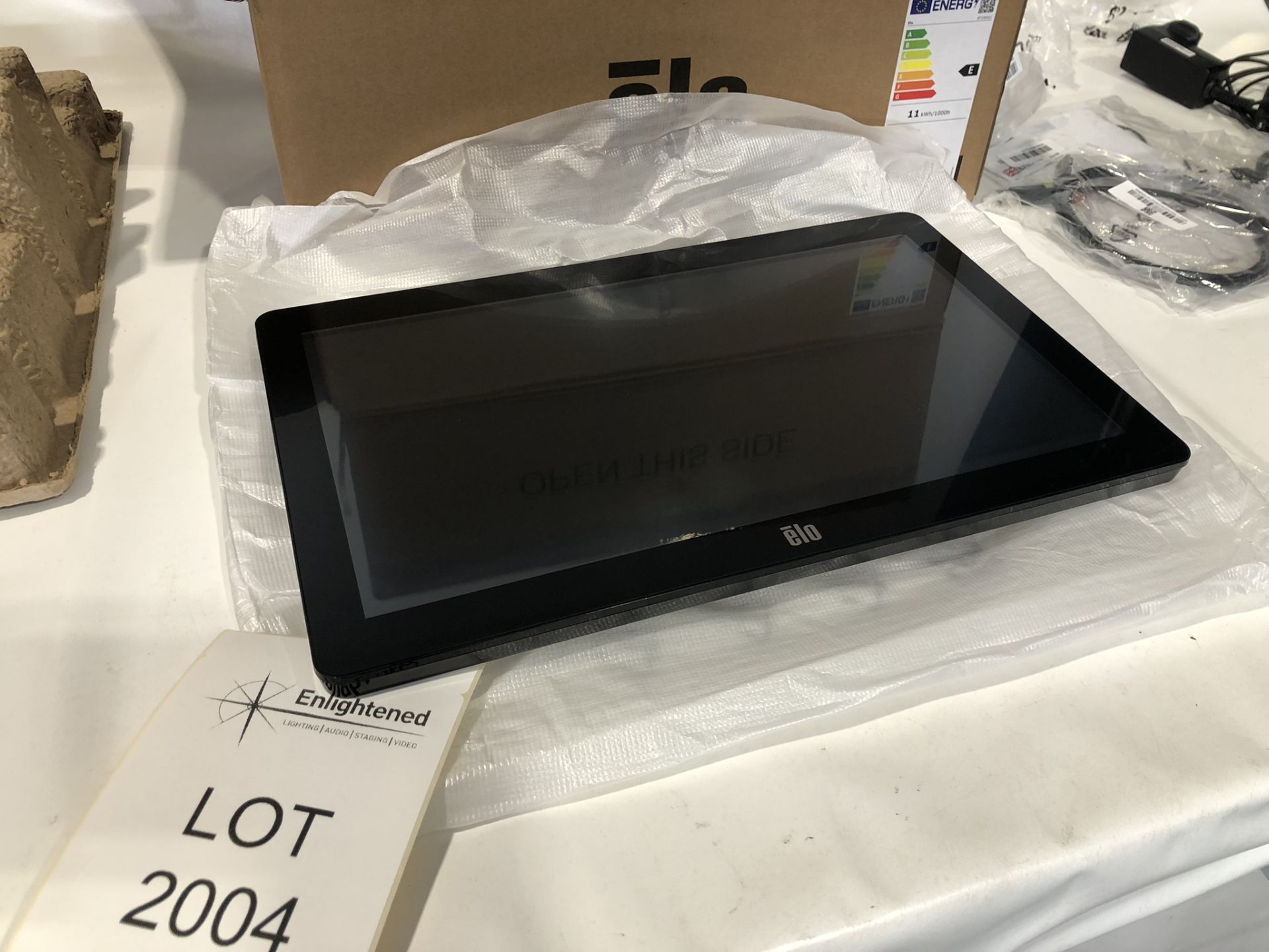 ELO 15.6inch Touchscreen, e318746 Condition: Ex-Demo Used briefly as part of a demo, a couple of