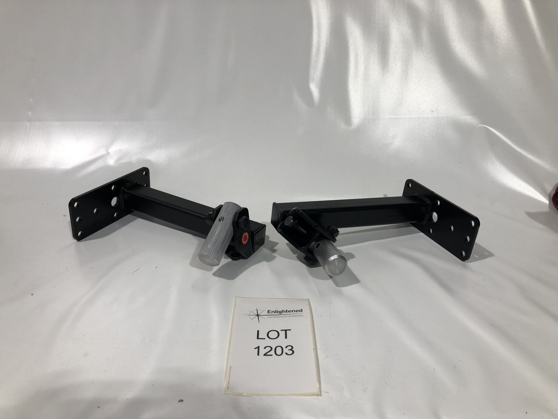 Powerdrive WHU35-B speaker wall brackets Condition: New Wall brackets to mount speakers with 35mm - Image 2 of 3