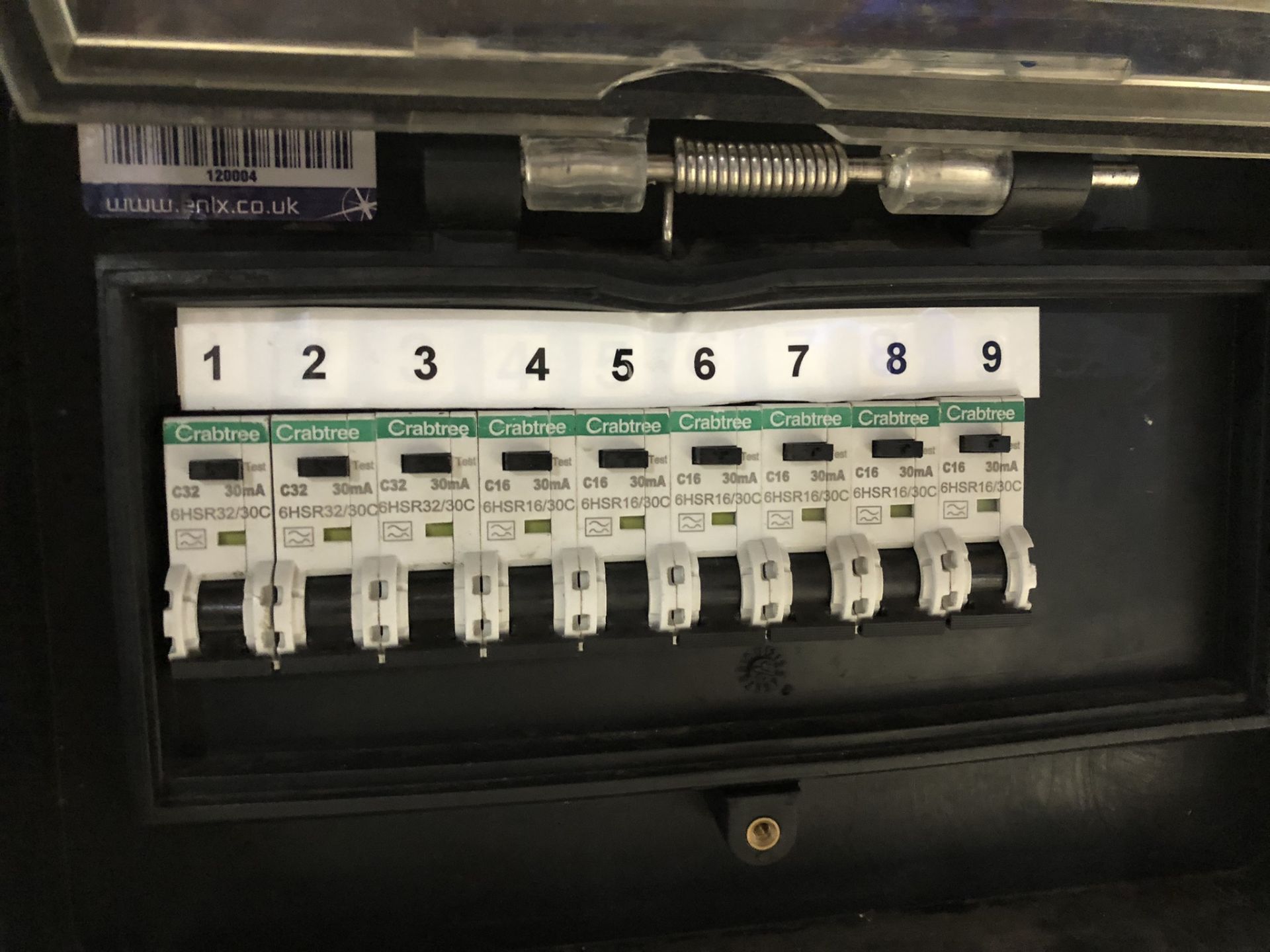 Power Distribution Unit 63a 3Ph to 3x63a, 3x32a, 6x16a 1Ph Condition: Ex-Hire Power Distribution - Image 5 of 5