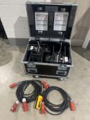 2 x EXE-Rise D8+ 12m Chain Hoist 250kg Direct Control with Pickle Condition: Ex-Hire Bought during