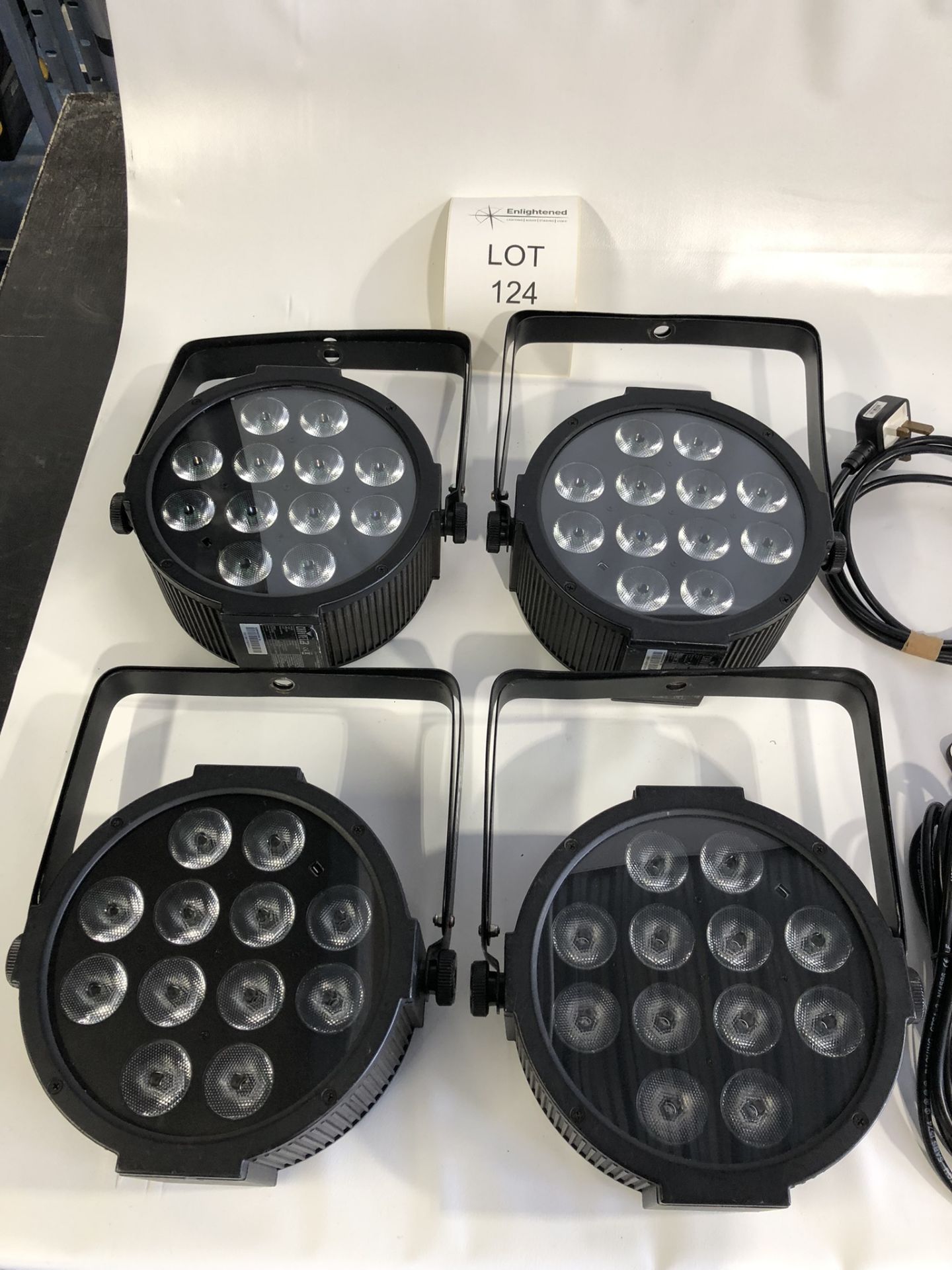 Kit of 4 Chauvet Slim Par Quad 12 USB Condition: Ex-Hire 4 Slim par Quad 12 USB units supplied with, - Image 4 of 8