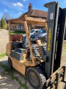Lansing Henley 7/2.5 Forklift Truck, Serial No: 890613045725 (1989), Hours Unverified - starts &