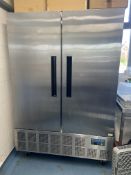 Polar Refirgeration GD870 Upright Stainelss Steel Commercial Fridge, Serial No: 196878-UK