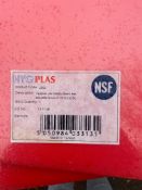 2 x Sealed Hygi Plas Red Chopping Board 450 x 300 x 12mm