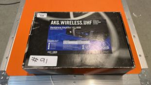 AKG Wireless UHF Headphone amplifier never used.