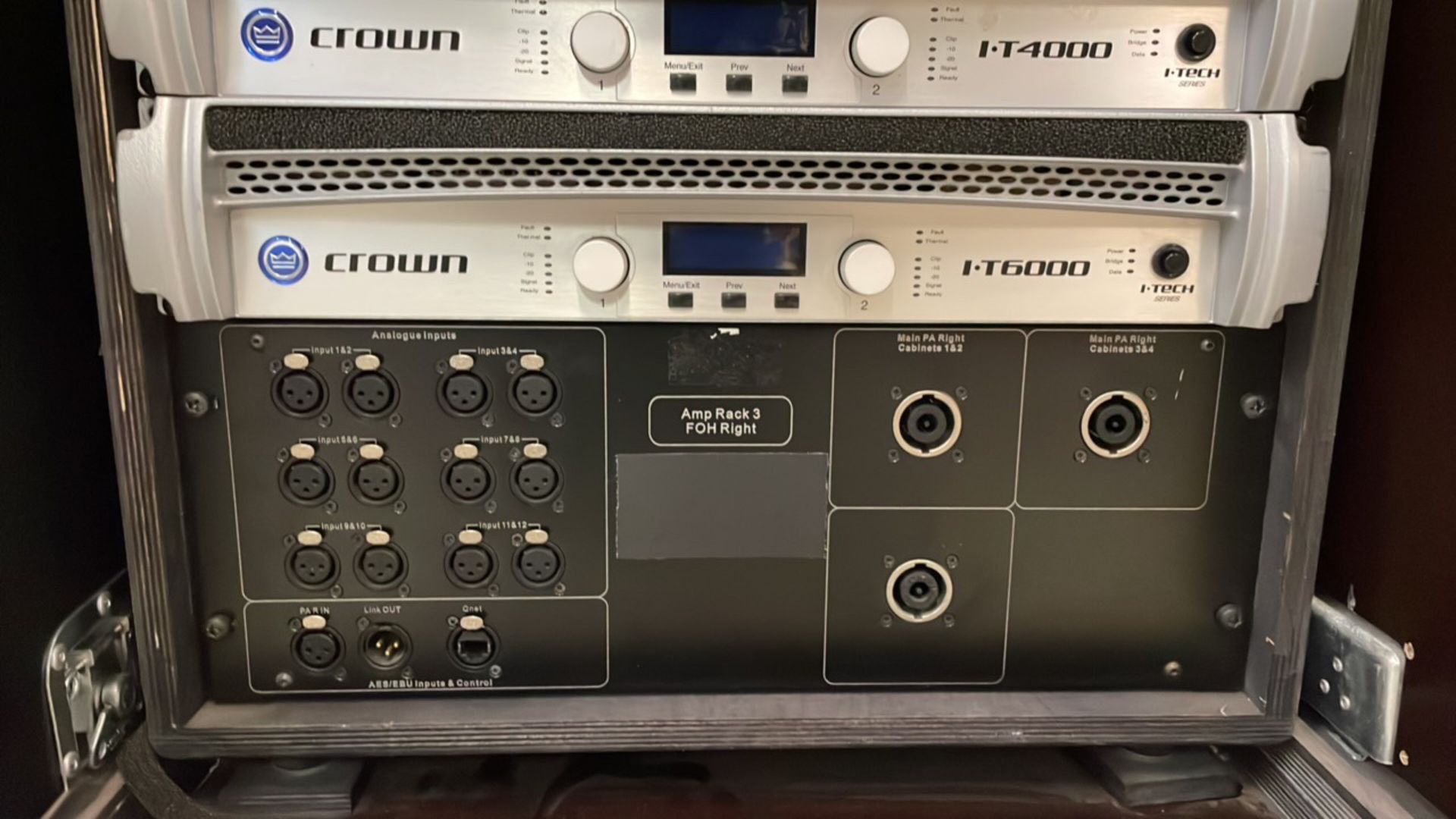 Crown I-tech 4000 Amp Rack - Image 2 of 5