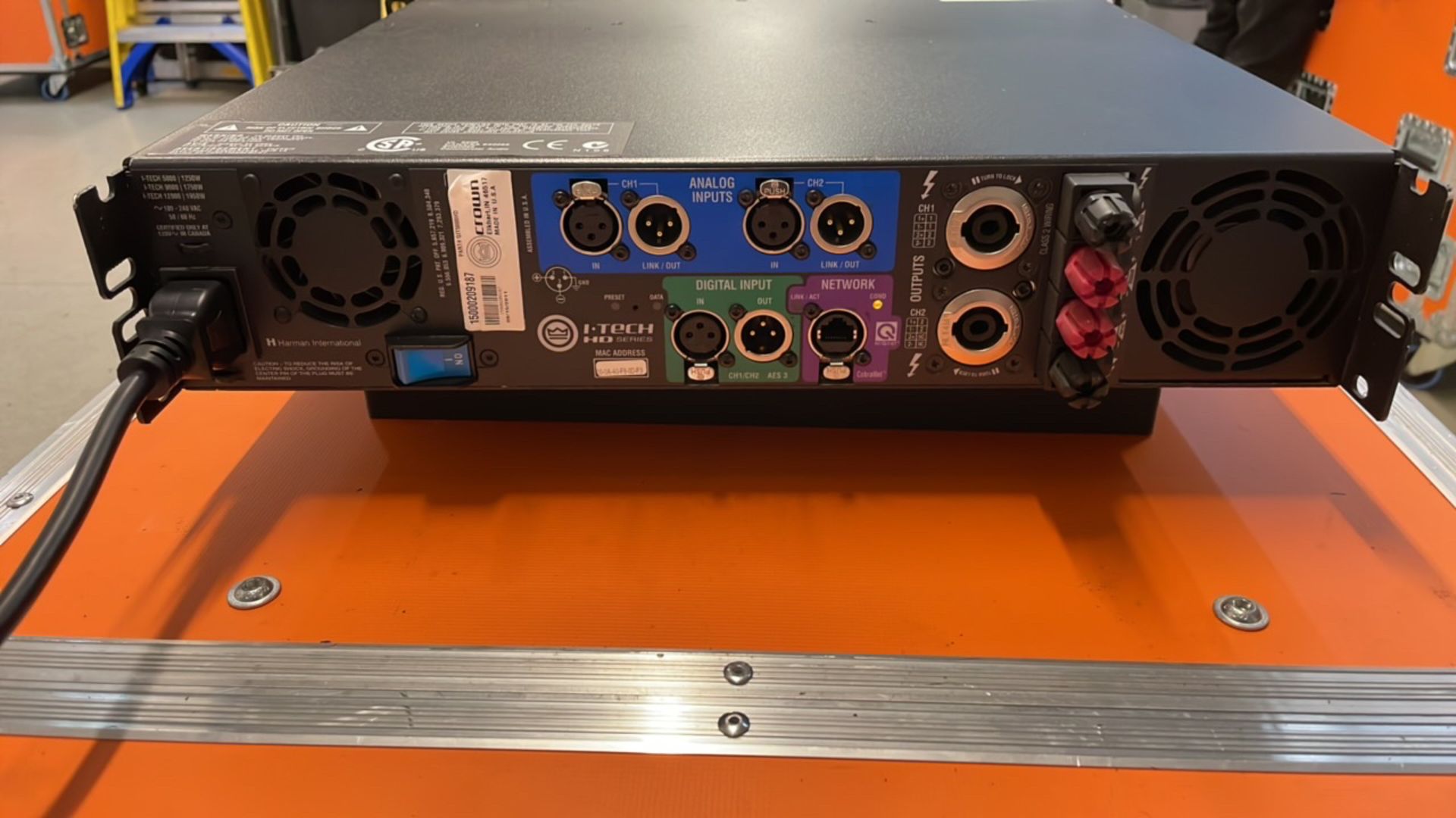 Crown I-tech 5000HD Amplifier - Image 5 of 6