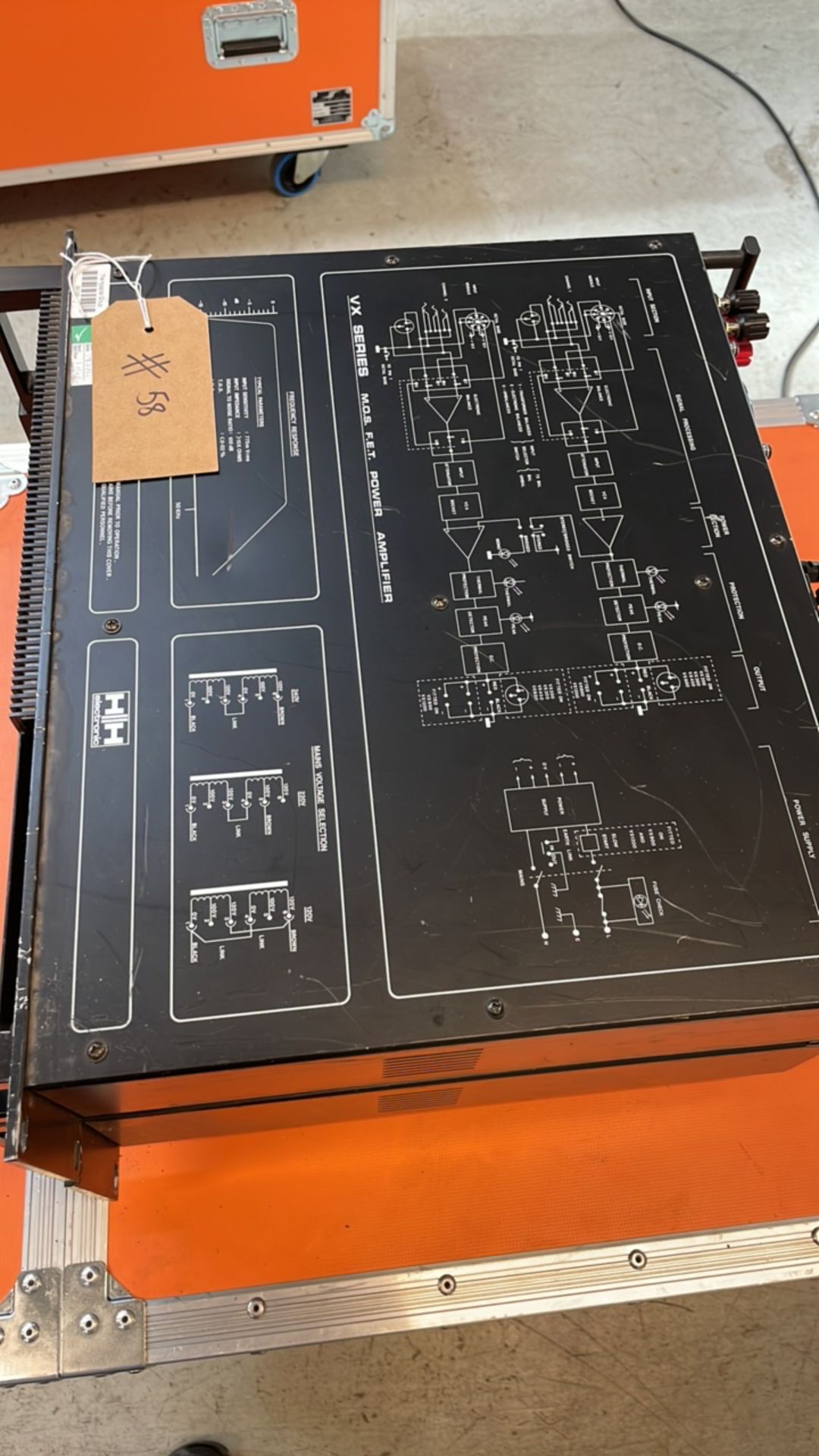 2 x H&H VX600 Amplifiers - Image 4 of 7