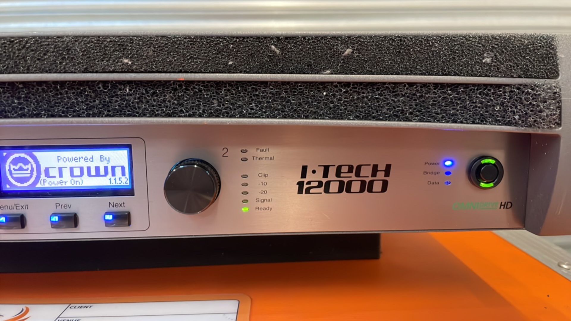 Crown I-tech 12000HD Amplifier - Image 3 of 7