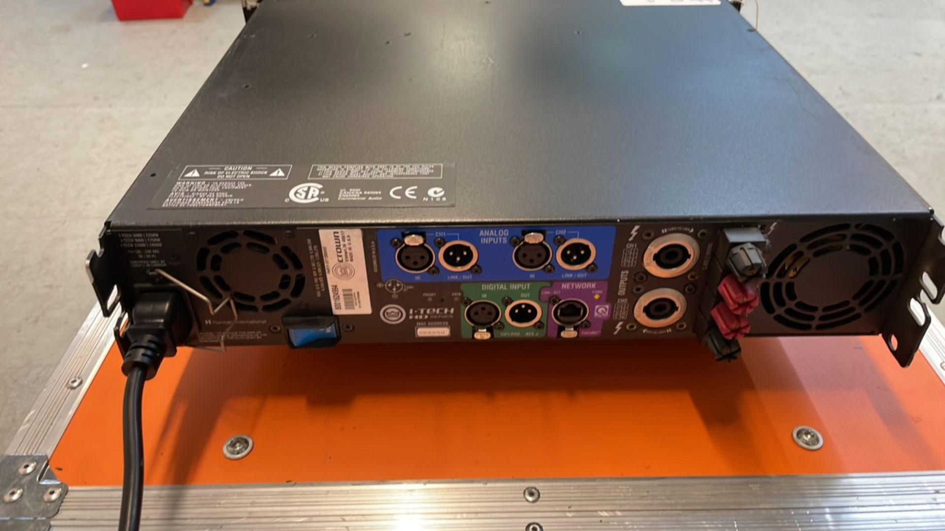 Crown I-tech 12000 HD Amplifier - Image 5 of 8