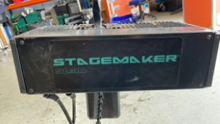 Stagemaker 500kg SM10 D8 Motor. 6m Chain