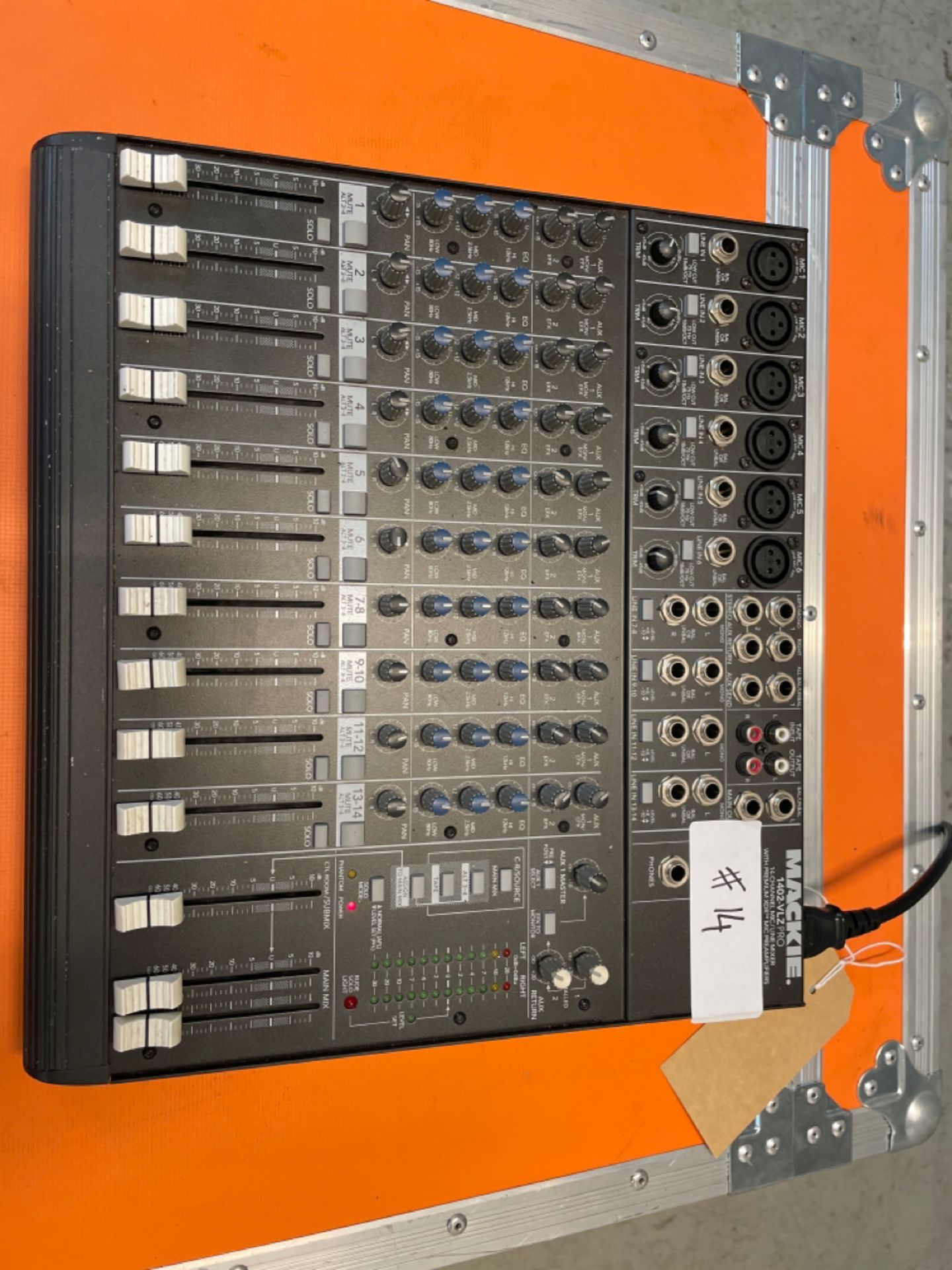Mackie 1402-VLZ Pro mixer - Image 7 of 7