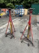 Somers Heavy Duty Wheeled High Lift Axle Stands