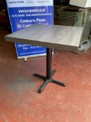 1: Bistro Table for Indoor or Outdoor Use. Located at Unit 1 Walsall WS2 8AU. Collection to be