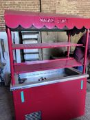 Victor Snack Cart (in Red) - Please note this Lot is located at Hyde Home Farm, The Hyde, Luton, LU2