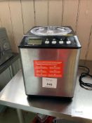 Buffalo CM 289, 2 Litre Ice Cream Maker, Serial No. 1040157. Please Note - This lot is located at
