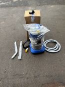 1x Boxed, Unused Fox F50-811-110 M Class Dust Extractor 110v. Located at Unit 1 Walsall WS2 8AU.