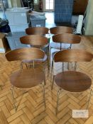 Ferm - 6: Herman Dining Chairs (Walnut) RRP - Â£309 each - According to Ferm website - The FSC-