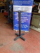 4-Footed Heavy Duty Base for High Outdoor Table. Located at Unit 1 Walsall WS2 8AU. Collection to be