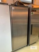 Polar CD084 Stainless Steel Upright Refrigerator, Serial No: 5130923-UK. Please Note - This lot is