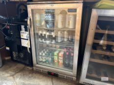 Polar Stainless Steel Under Counter Back Bar Cooler - Please Note Does Not Include Contents.