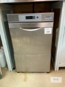 Class EQ D400 Stainless Steel Dishwasher, Serial No48001176. Please Note - This lot is located at