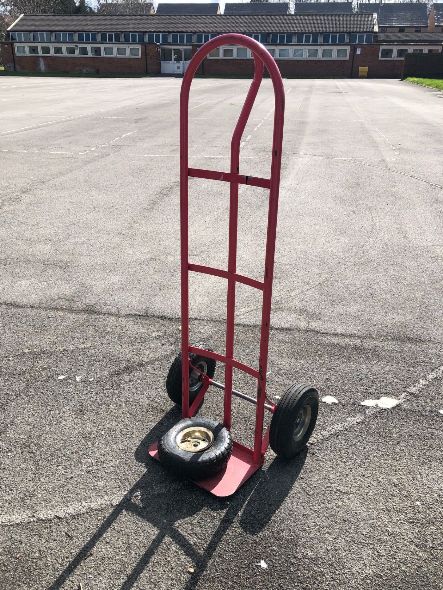 Sack Trolley with spare wheel - Please note this Lot is located at Hyde Home Farm, The Hyde, - Image 3 of 3