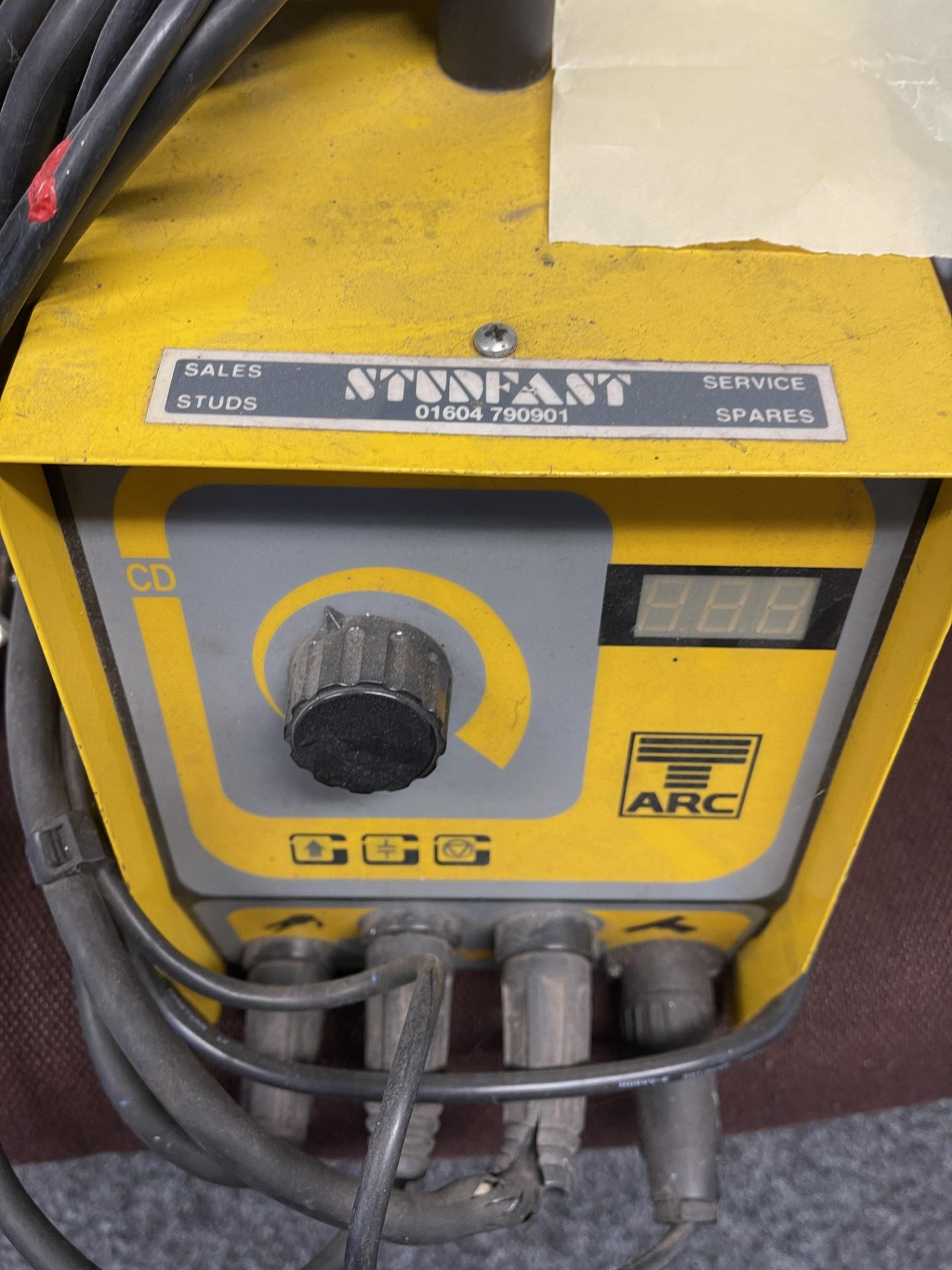 Studfast 66/1 T-Arc Stud Welder, Serial No: 200/2396/04. Located at Unit 1 Walsall WS2 8AU. - Image 3 of 13