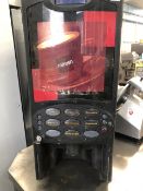CRANE Push button coffee machine, three different powder outlets. 9 different drink dispense options