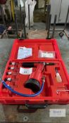 FAR KJ 60 Air Rivet Nut Power Tool in Carry Case with Attachments as Shown M3 - M8 - New Cost in